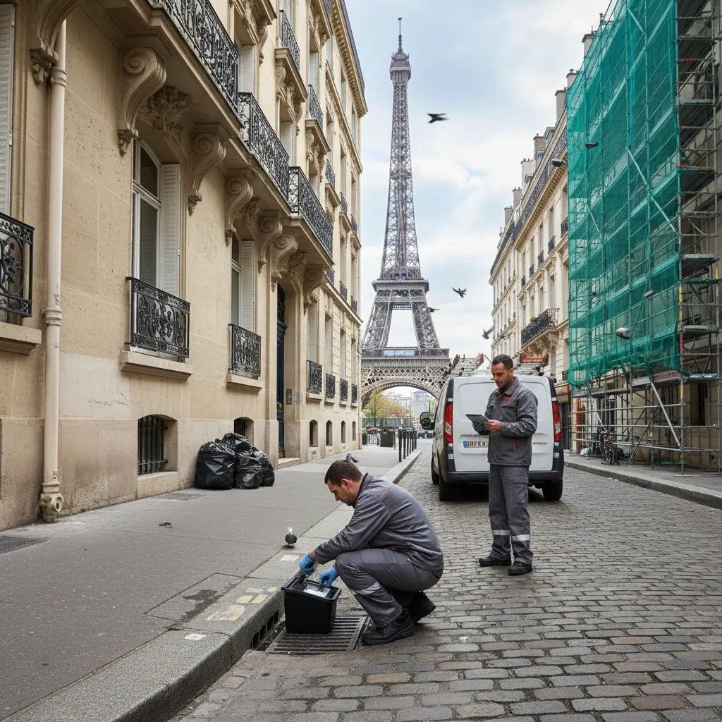 Prix dératisation Paris 2025 - tarifs et devis gratuit JVNET