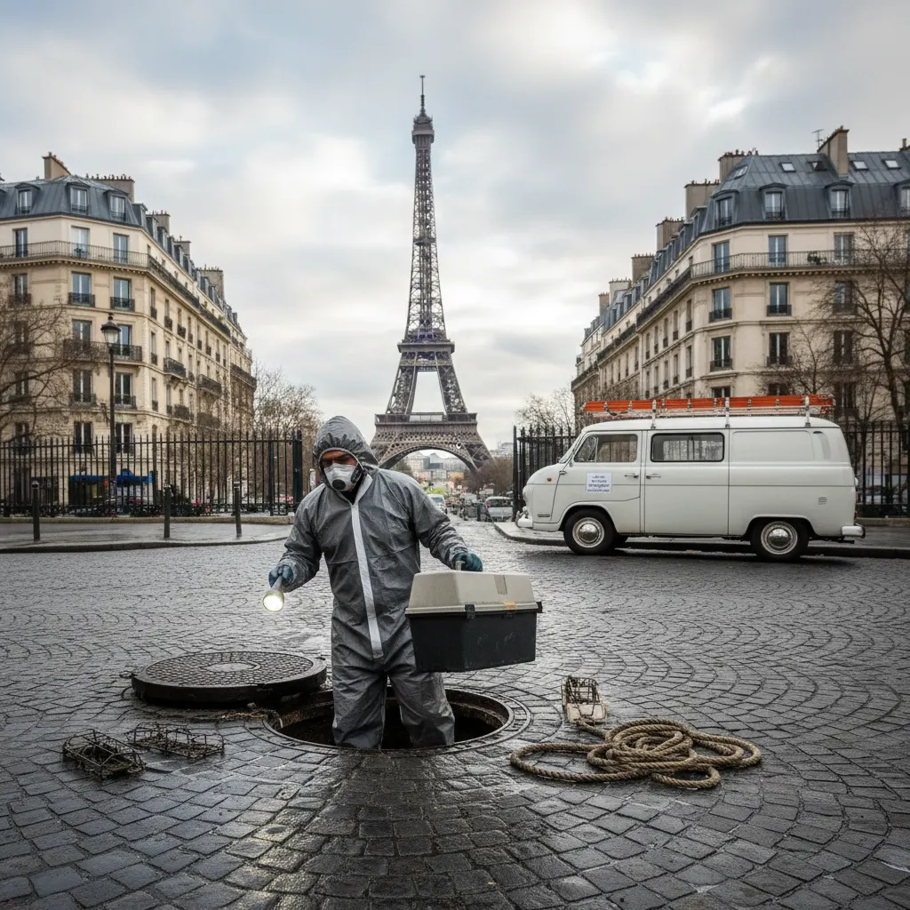dératisation rapide à paris - intervention professionnelle JVNET Paris