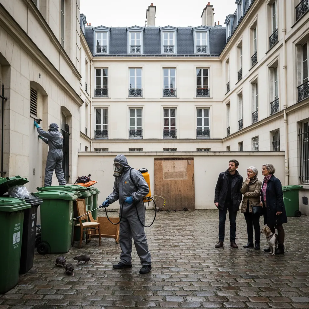 Nuisibles copropriété Paris - obligations syndic JVNET