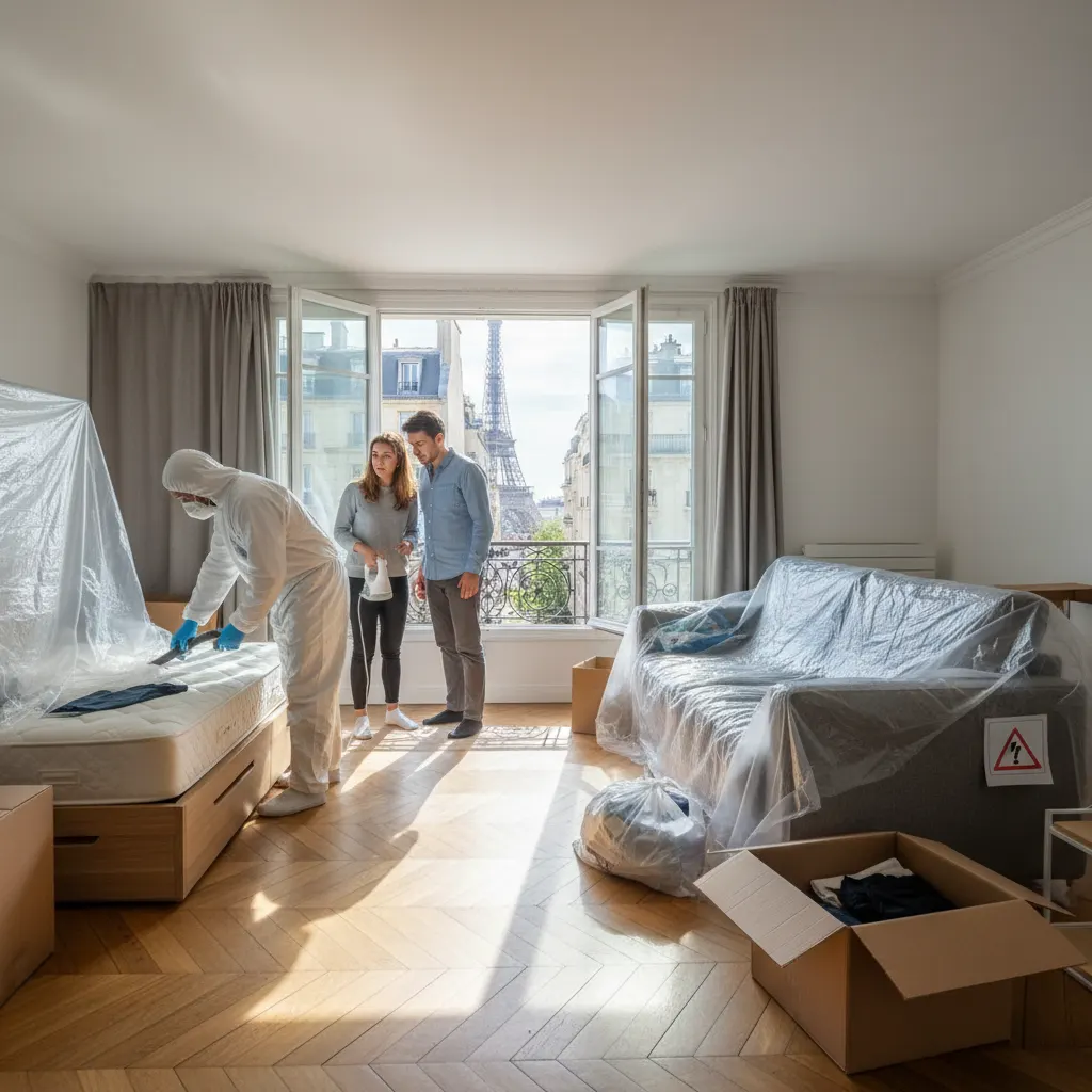 Après traitement punaises de lit Paris - conseils post-intervention JVNET