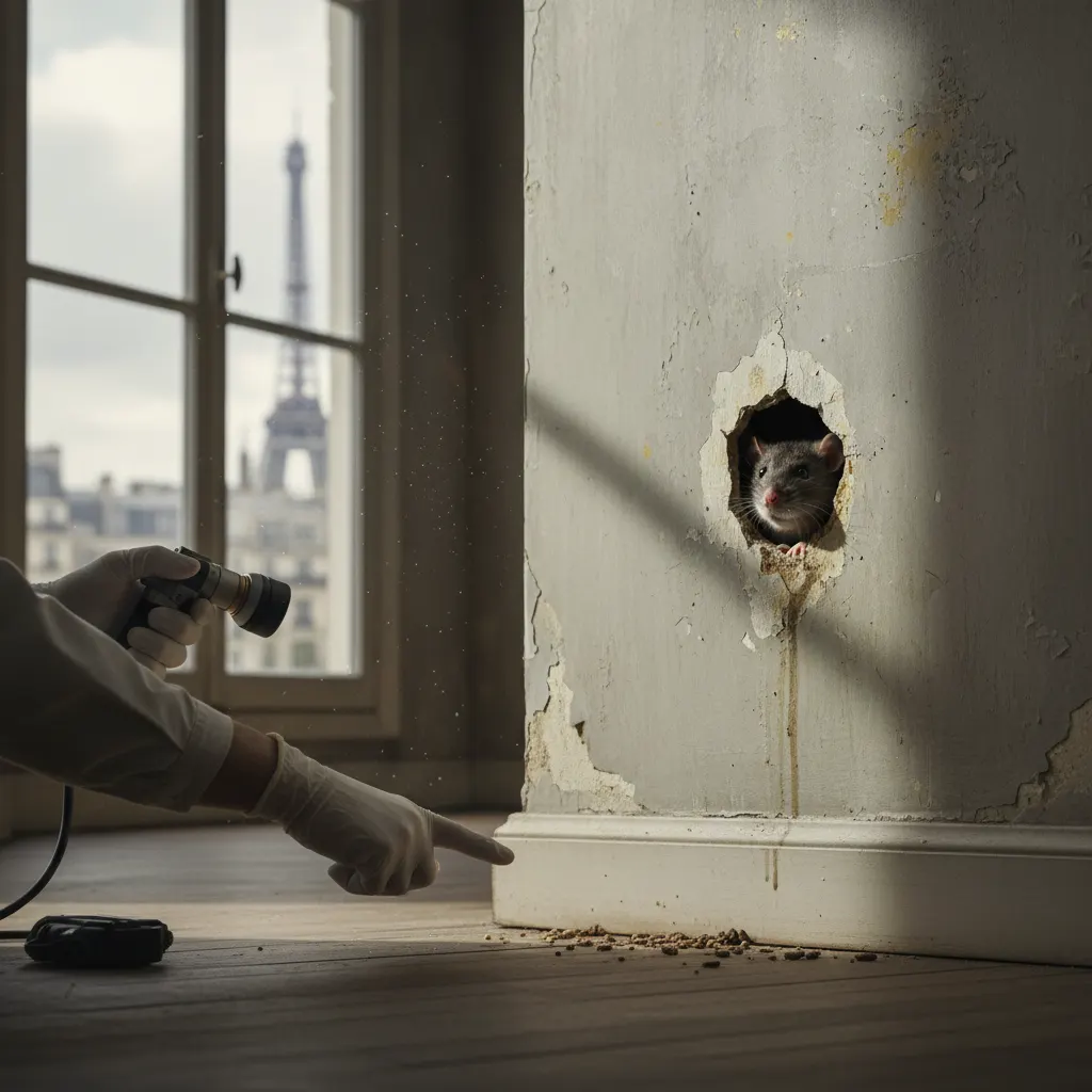 Rats dans les murs Paris - détection élimination JVNET