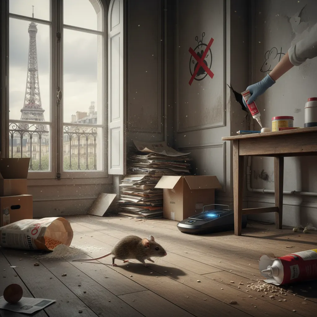 souris à clamart - intervention professionnelle JVNET Paris